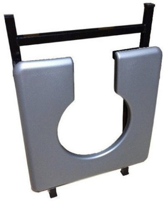 CLASORA Commode Shower Chair(Grey)