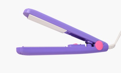 Aloof Professional Mini Hair Straightener Portable Flats Iron Temperature control Portable N 8006 Mini Crimping Travel Hair Straighteners A422 Hair Straightener(Purple)