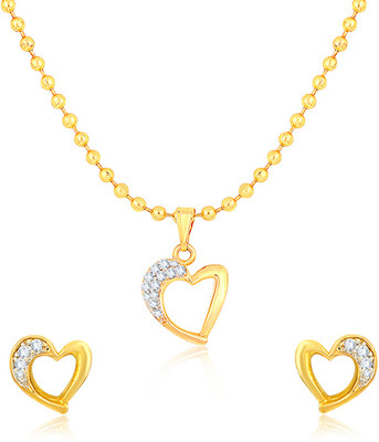Sukkhi Alloy Gold-plated Yellow Jewellery Set(Pack of 1)