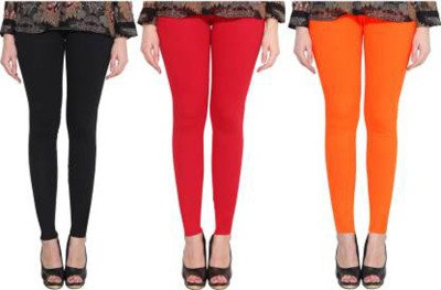 FUBAR Ankle Length Ethnic Wear Legging(Multicolor, Solid)