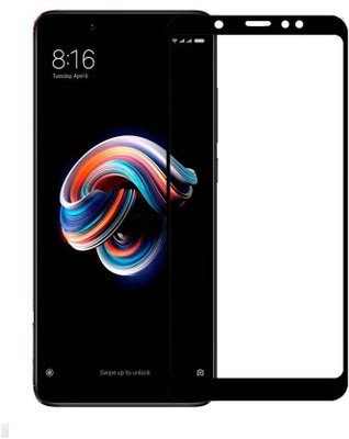 EASYBIZZ Edge To Edge Tempered Glass for Mi Redmi Note 5 Pro(Pack of 1)