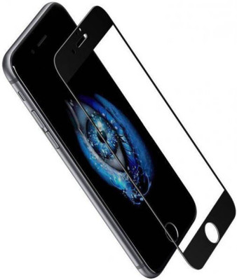 Mystry Box Tempered Glass Guard for Iphone 8 plus black 9h full glue 5d tempered glass(Pack of 1)