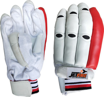 JetFire Basic Batting Gloves Batting Gloves (Men, Red) Batting Gloves(Red, White)