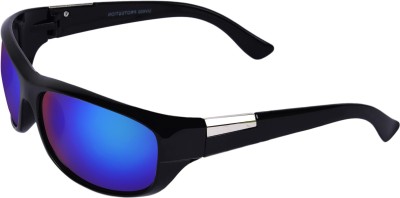 Flipkart - CRIBA Sports Sunglasses(For Men & Women, Blue)
