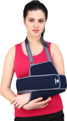 Longlife Shoulder Immobilizer(Classic)Universal Shoulder Support(Blue)