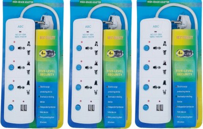 Buy Power Plate 5 Extension Board with 3 USB Ports & Sockets