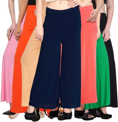 Pixie Regular Fit Women Dark Blue, Red, Green, Pink, Black, Orange, Beige Trousers