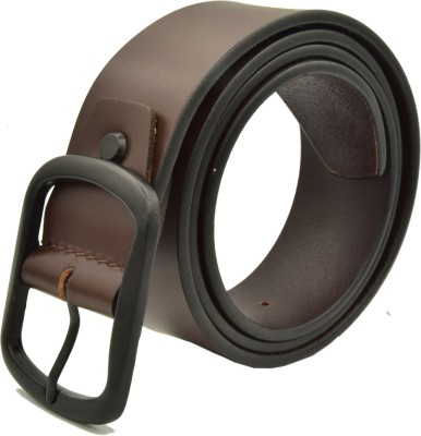 LEVART Men Evening, Party, Formal, Casual Brown Genuine Leather Belt