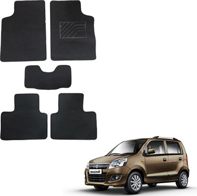 Oshotto Fabric Standard Mat For  Maruti Suzuki WagonR(Black)