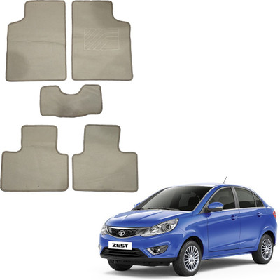 Oshotto Fabric Standard Mat For  Tata Zest(Beige)