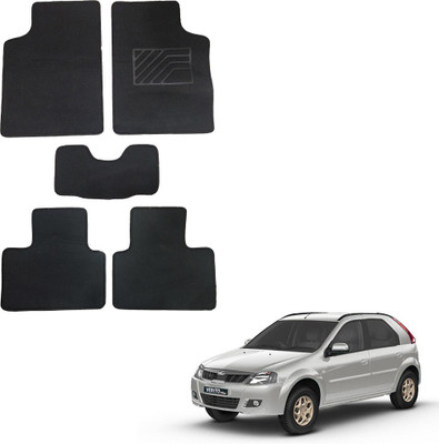 Oshotto Fabric Standard Mat For  Mahindra Verito(Black)