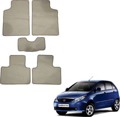 Oshotto Fabric Standard Mat For  Tata Vista, Bolt(Beige)