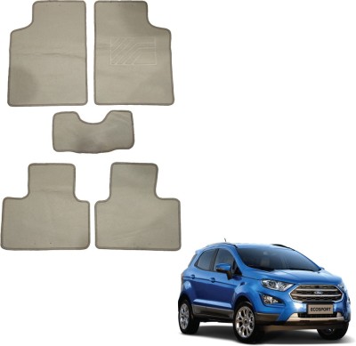 Oshotto Fabric Standard Mat For  Ford Ecosport(Beige)