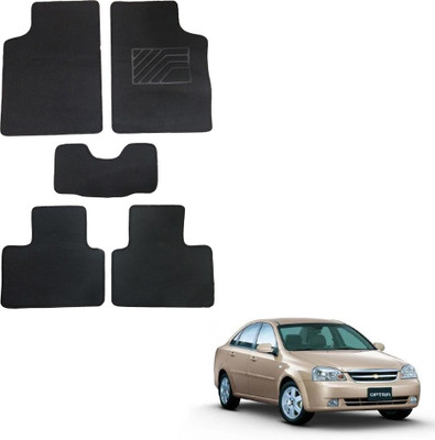 Oshotto Fabric Standard Mat For  Chevrolet Optra(Black)