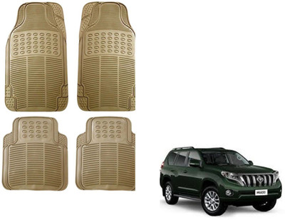Auto Oprema Rubber Standard Mat For  Toyota Land Cruiser Prado(Beige)