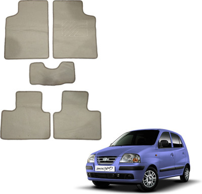 Oshotto Fabric Standard Mat For  Hyundai Santro Xing(Beige)