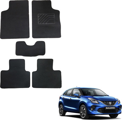 Oshotto Fabric Standard Mat For  Maruti Suzuki Baleno(Black)