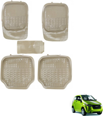 AuTO ADDiCT PVC Standard Mat For  Mahindra Reva(Beige)