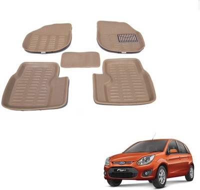 AuTO ADDiCT EVA 3D Mat For  Ford Figo(Beige)