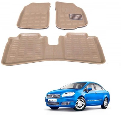 AuTO ADDiCT EVA 3D Mat For  Fiat Linea Classic(Beige)