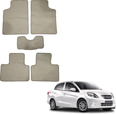 Oshotto Fabric Standard Mat For  Honda Amaze(Beige)