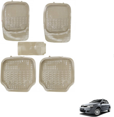 AuTO ADDiCT PVC Standard Mat For  Mahindra Verito(Beige)