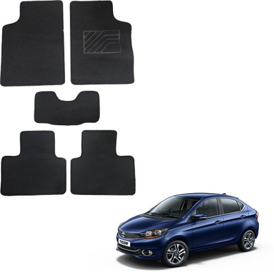 Oshotto Fabric Standard Mat For  Tata Tigor(Black)