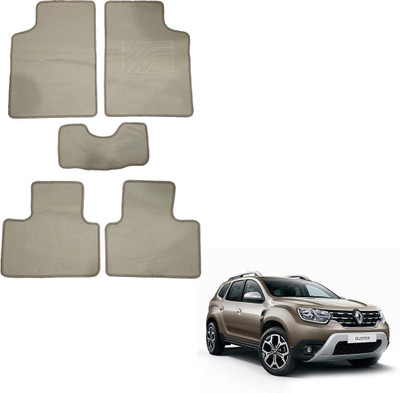 Oshotto Fabric Standard Mat For  Renault Duster(Beige)