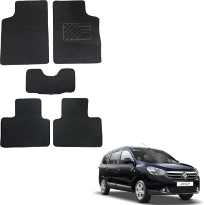 Oshotto Fabric Standard Mat For  Renault Lodgy(Black)