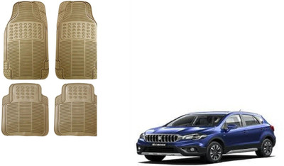 Auto Oprema Rubber Standard Mat For  Maruti Suzuki S-Cross(Beige)