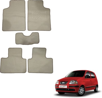 Oshotto Fabric Standard Mat For  Hyundai Santro Xing(Beige)