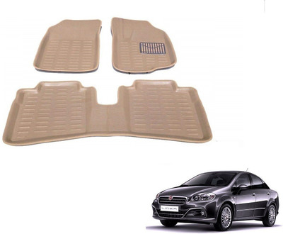 AuTO ADDiCT EVA 3D Mat For  Fiat Linea(Beige)