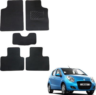 Oshotto Fabric Standard Mat For  Maruti Suzuki A-Star(Black)