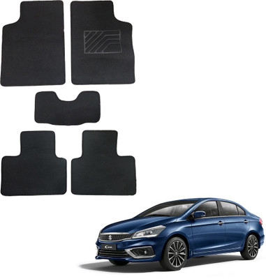 Oshotto Fabric Standard Mat For  Maruti Suzuki Ciaz(Black)