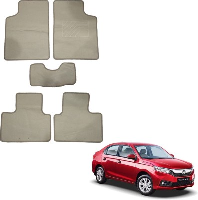 Oshotto Fabric Standard Mat For  Honda Amaze(Beige)