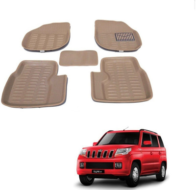 AuTO ADDiCT EVA 3D Mat For  Mahindra TUV 300(Beige)