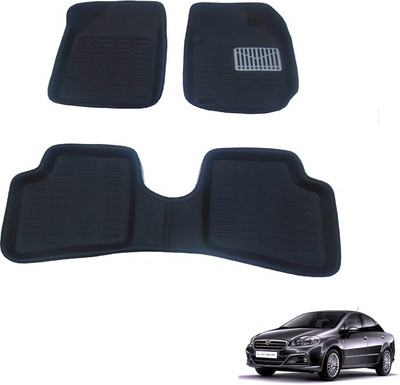 AuTO ADDiCT EVA 3D Mat For  Fiat Linea(Black)