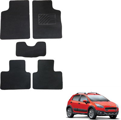 Oshotto Fabric Standard Mat For  Fiat Avventura(Black)