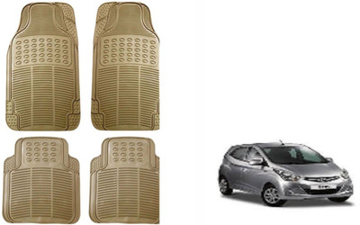 Auto Oprema Rubber Standard Mat For  Hyundai Eon(Beige)