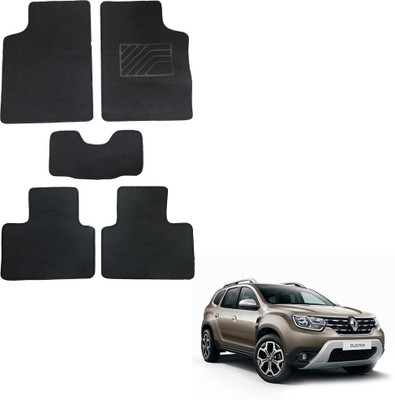 Oshotto Fabric Standard Mat For  Renault Duster(Black)