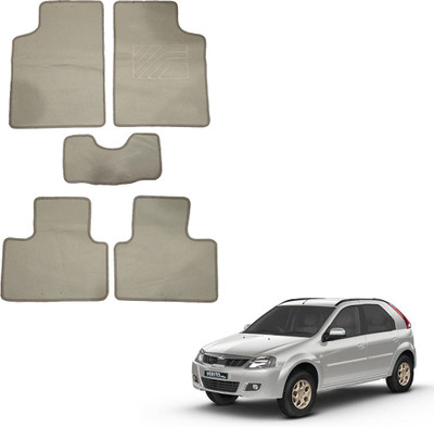 Oshotto Fabric Standard Mat For  Mahindra Verito(Beige)