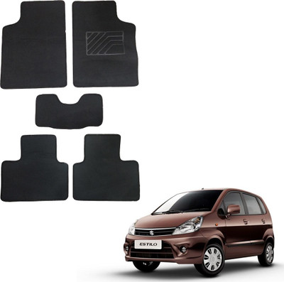 Oshotto Fabric Standard Mat For  Maruti Suzuki Zen Estilo(Black)