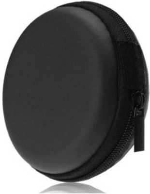 Mobiseries Leather Zipper Headphone Case For Universal(Black)