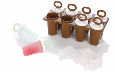 Analog Kitchenware Candy Maker, Kulfi Maker, Ice Tray Maker Multicolor Plastic Ice Cube Tray(Pack of1)
