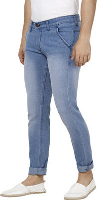 Urbano Fashion Slim Men Light Blue Jeans