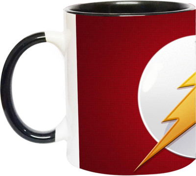 ARTBUG The Flash - 2912 - BLK Ceramic Coffee Mug(350 ml)