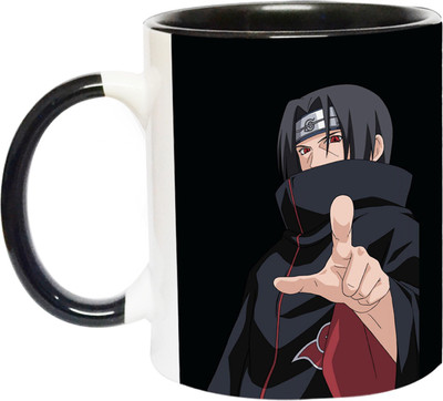 ARTBUG Itachi UCHIHA - 3217 - BLK Ceramic Coffee Mug(350 ml)