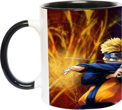 ARTBUG Naruto - 3277 - BLK Ceramic Coffee Mug(350 ml)