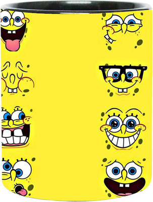 ARTBUG SpongeBob SquarePants - 3426 - BLK Ceramic Coffee Mug(350 ml)
