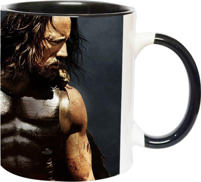 ARTBUG Hercules Dwayne Johnson - 2716 - BLK Ceramic Coffee Mug(350 ml)